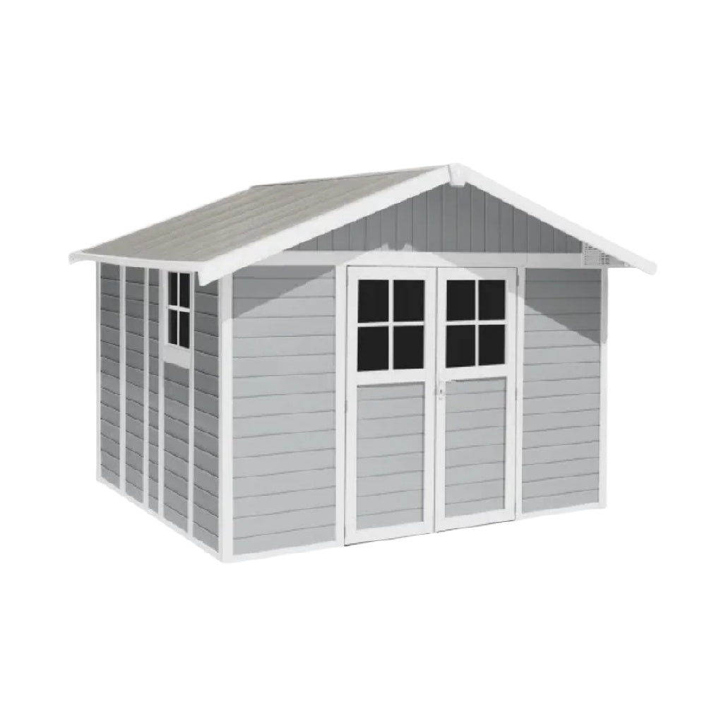 Abri de jardin en bois de pin - Utilisation en extérieur pour le rangement d'outils - 200 x 150 x 150